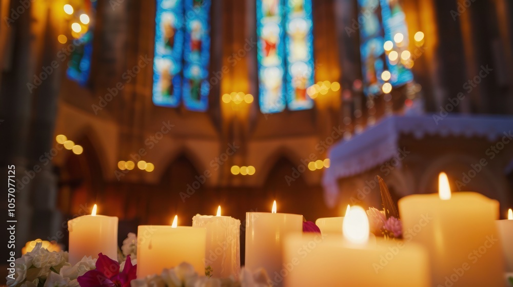 Candles In Church Candles In Church