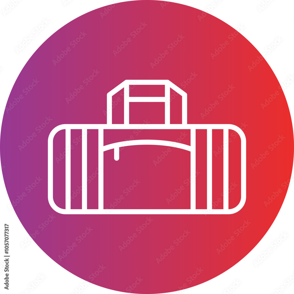 Sport Bag Icon Style