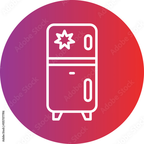 Fridge Icon Style
