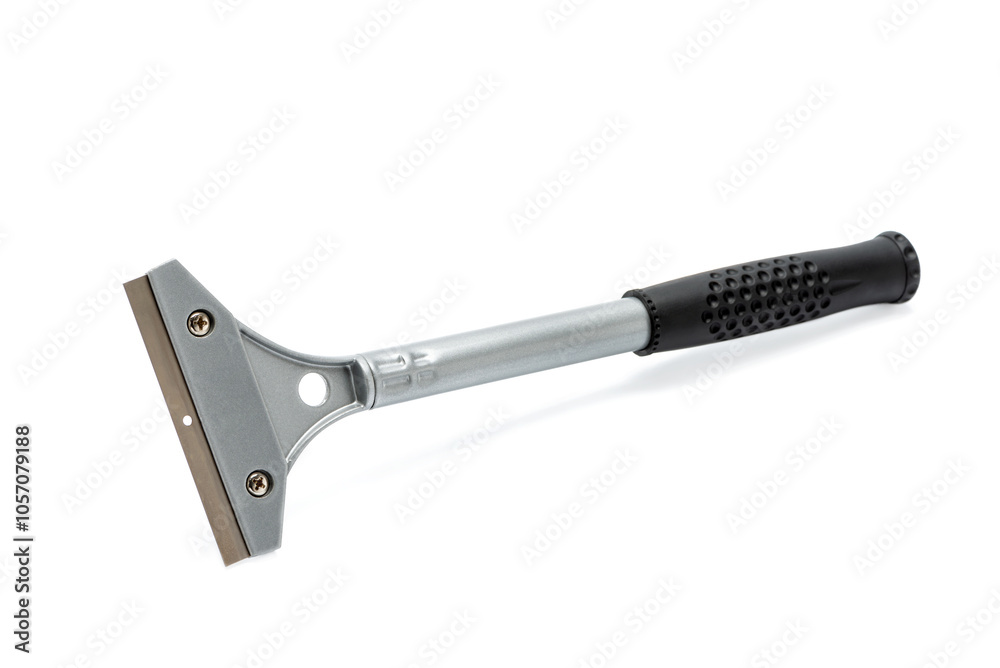 Hand scraper tool on white background Hand scraper tool on white background