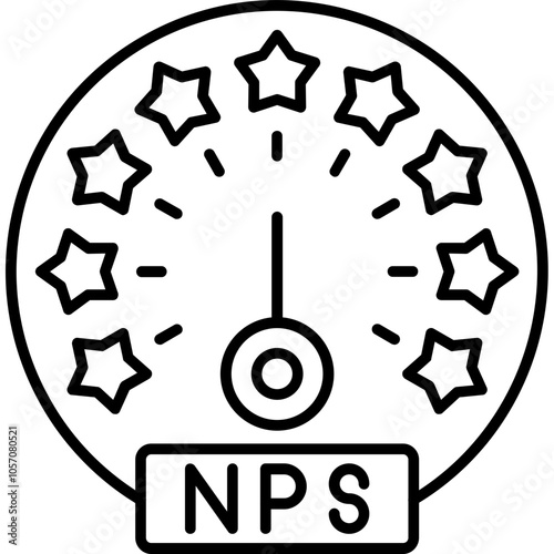 NPS (Net Promoter Score) Icon