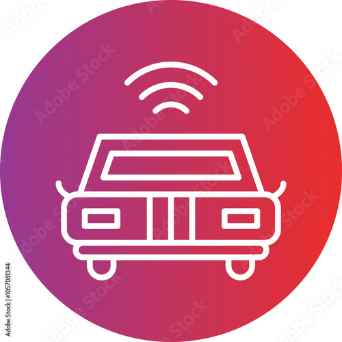Smart Car Icon Style