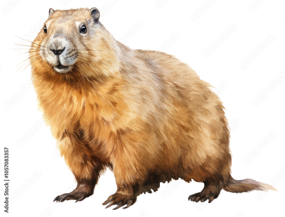 PNG Groundhog wildlife mammal animal. PNG Groundhog wildlife mammal animal.