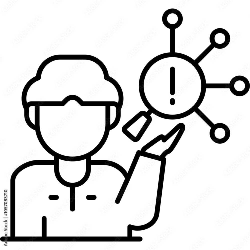 Root Cause Analysis Icon Root Cause Analysis Icon