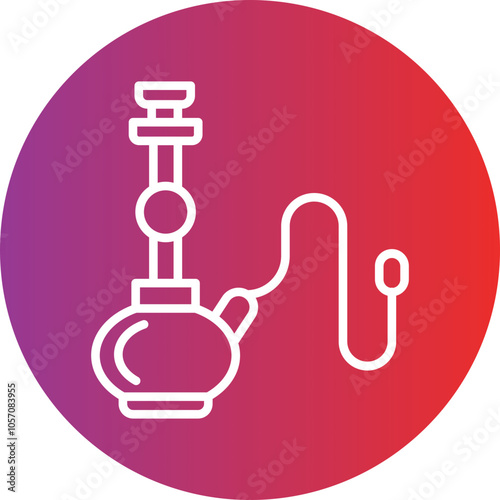 Hookah Icon Style