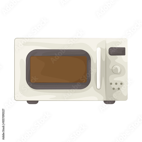 Illustration of microwave 