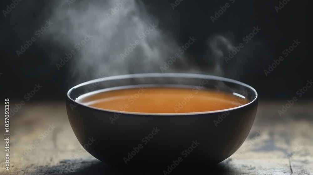 Minimalistic photo of hot soup. Minimalistic photo of hot soup.