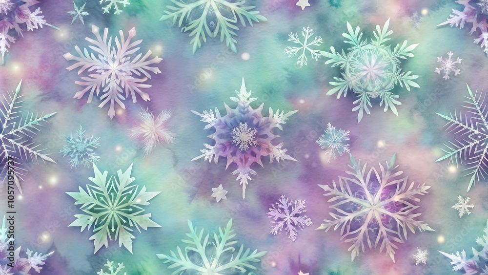 Enchanted Snowflakes Design With Rose Glow For Winter Wonderland Themes
Enchanted Snowflakes Design With Rose Glow For Winter Wonderland Themes