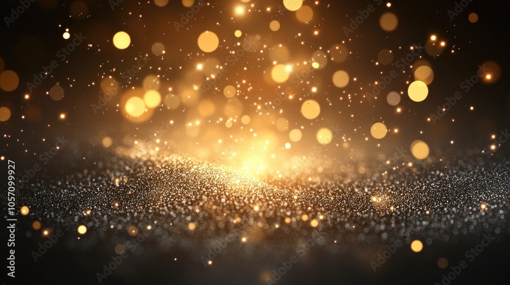 Abstract bright and sparkling bokeh background featuring silver and diamond dust with blurred lighting from glitter texture ideal for luxury design themes Abstract bright and sparkling bokeh background featuring silver and diamond dust with blurred lighting from glitter texture ideal for luxury design themes