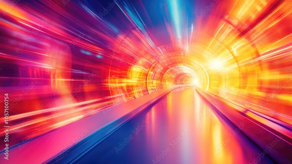 Abstract motion blur image of a hospital corridor within a healthcare facility suitable for backgrounds related to business centers and medical technology concepts Abstract motion blur image of a hospital corridor within a healthcare facility suitable for backgrounds related to business centers and medical technology concepts