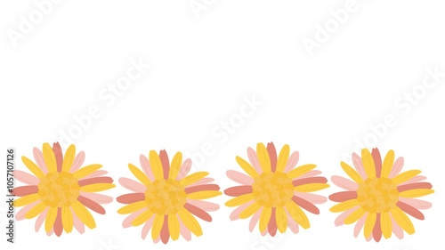 animated dancing flowers