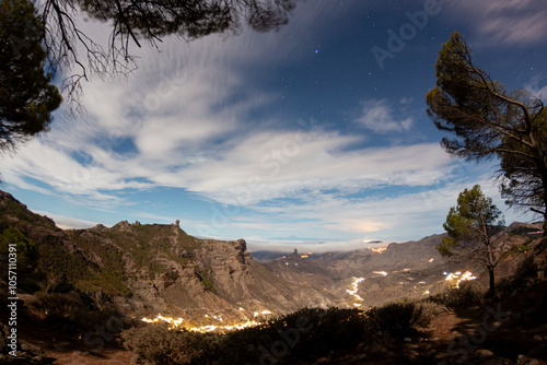 Moonlight night at Gran Canaria