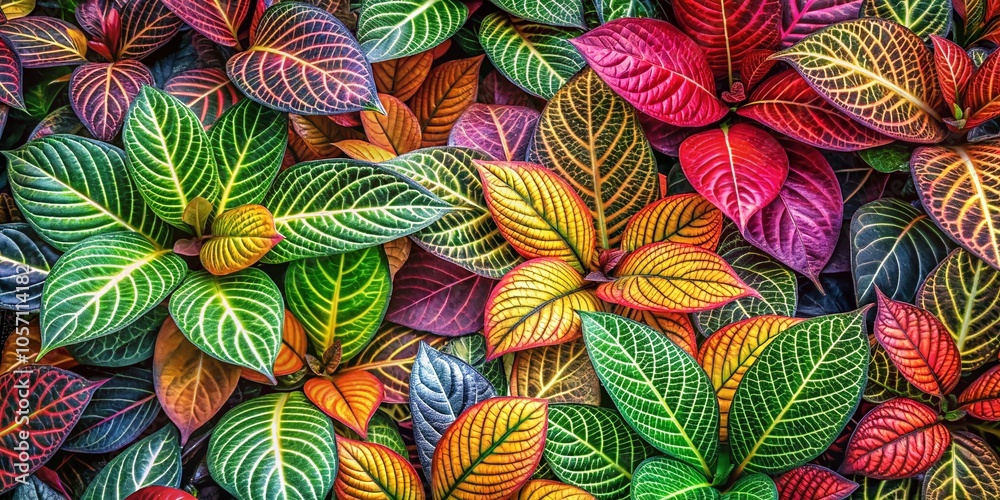 Lush Green Leaves Pattern for Nature-Inspired Designs and Backgrounds