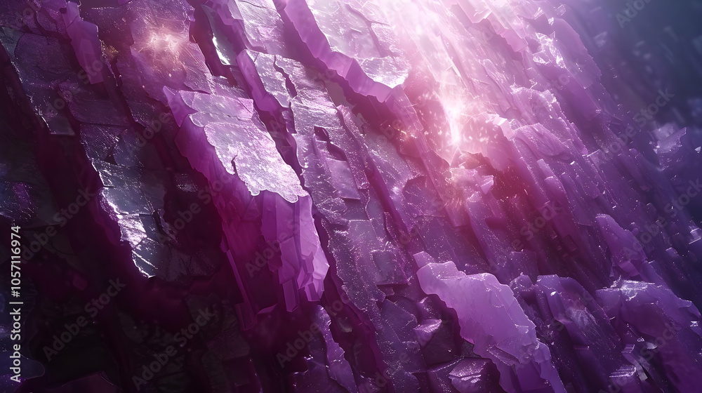 Abstract 3D Purple Crystal Texture Background Abstract 3D Purple Crystal Texture Background