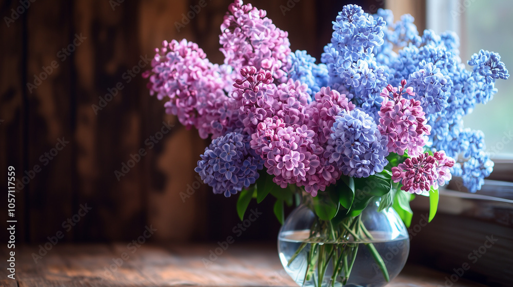 Lilac Bouquet on the Table Lilac Bouquet on the Table