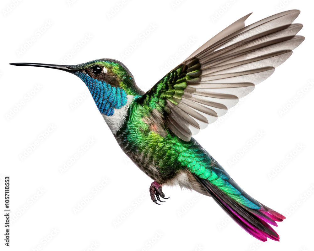 Obraz premium PNG Standing hummingbird animal wildlife hovering.