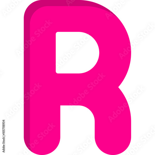 Capital R Icon
