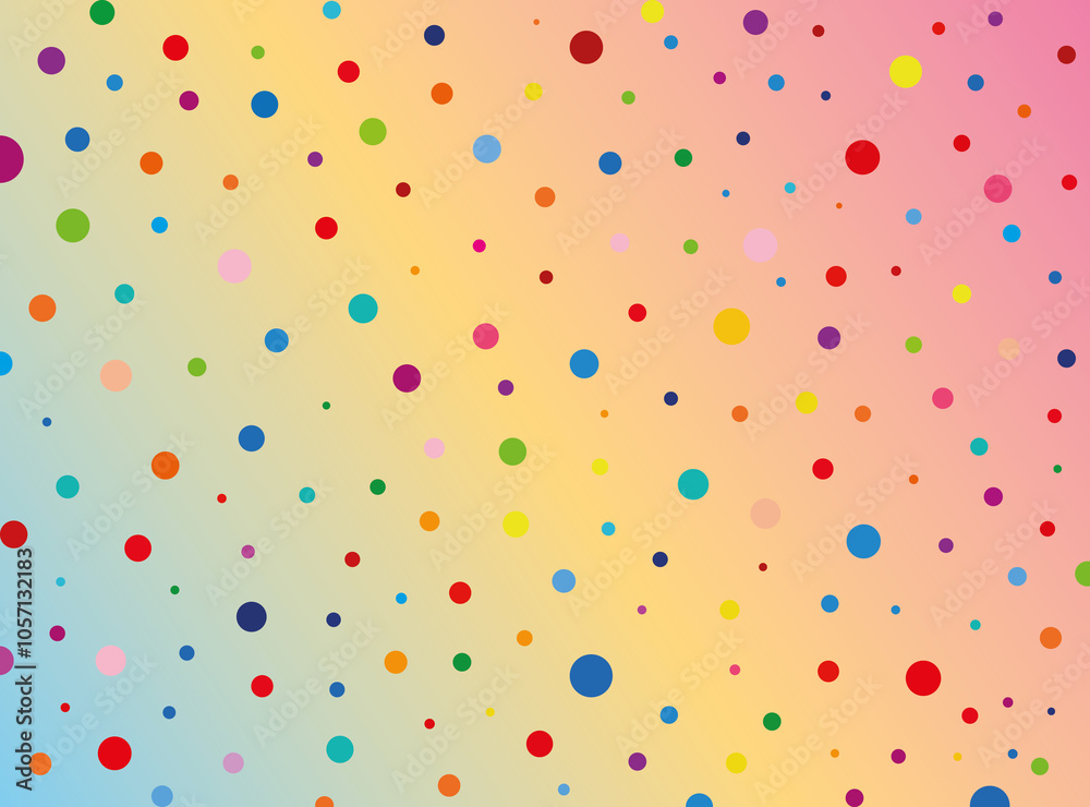 colorful background with dots colorful background with dots