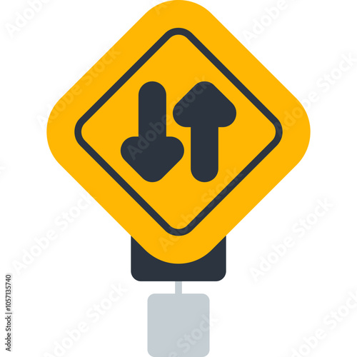 Divided Highway Icon