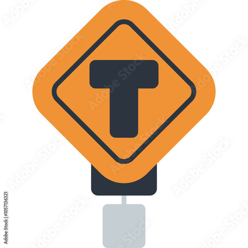 T Intersection Icon