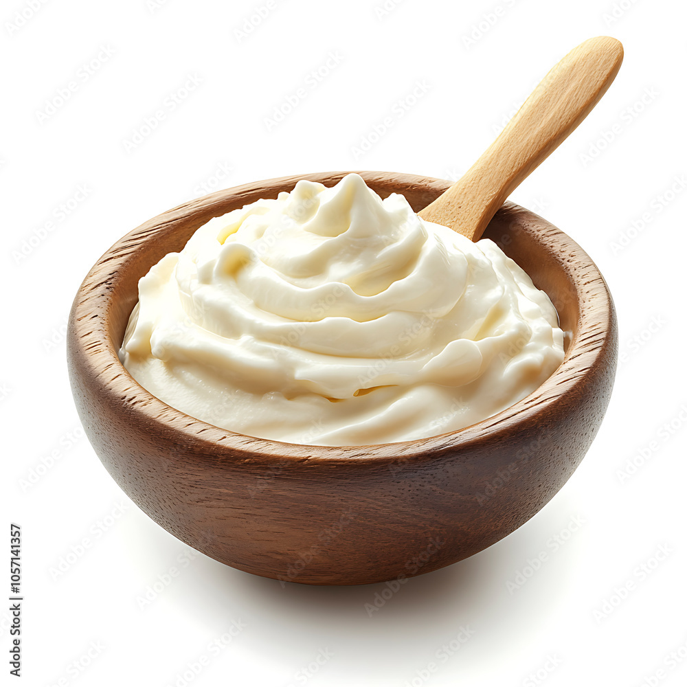 Luscious Yogurt and Mayonnaise Blend in a Charming Bowl Luscious Yogurt and Mayonnaise Blend in a Charming Bowl