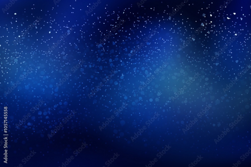 Fototapeta premium Abstract blue bokeh background. Defocused glitter lighting image for art and design.