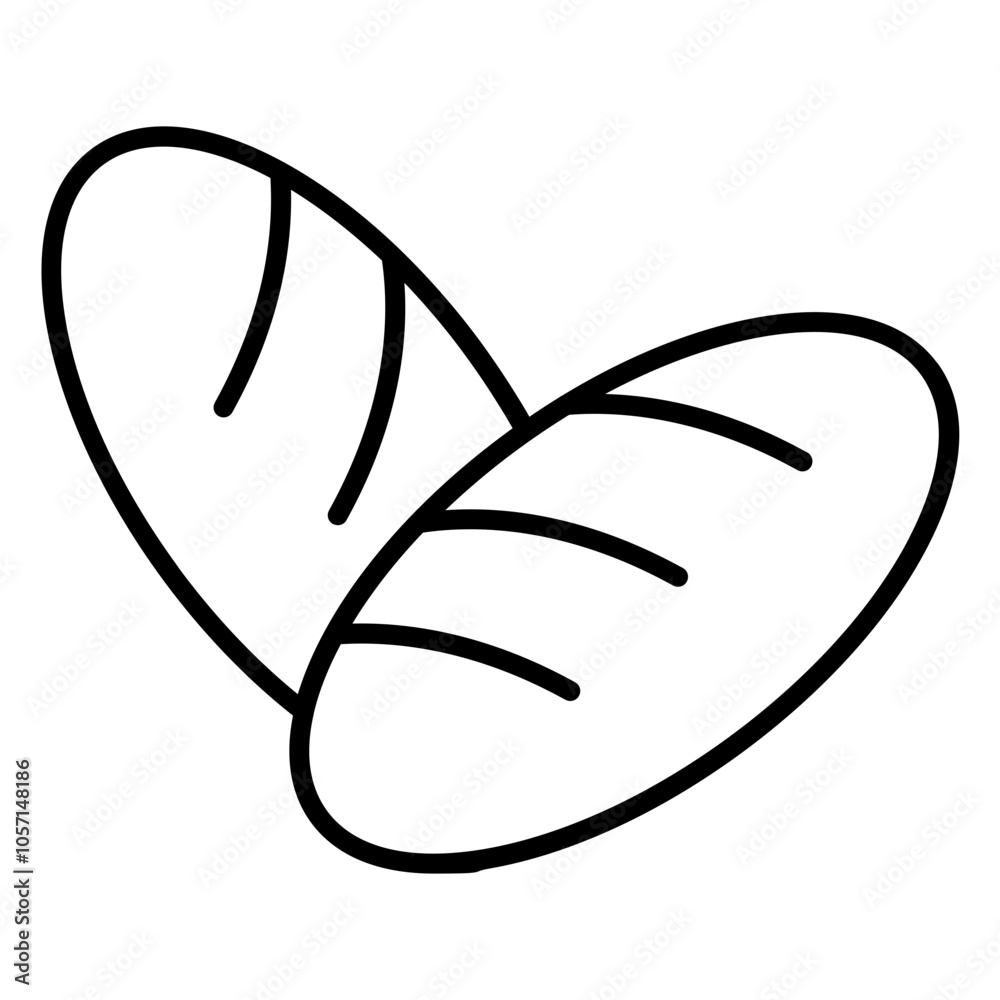 Bread  icon, vector illustration