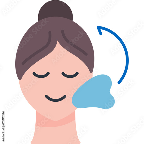 Gua Sha Tool Icon