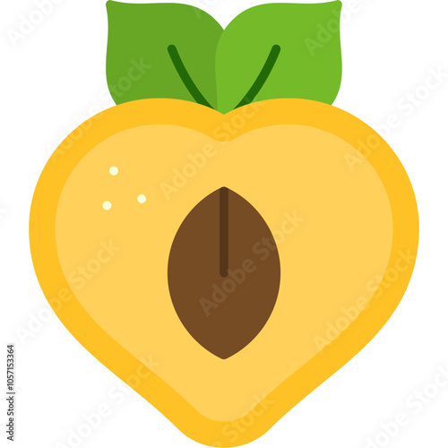 Nectarine Icon