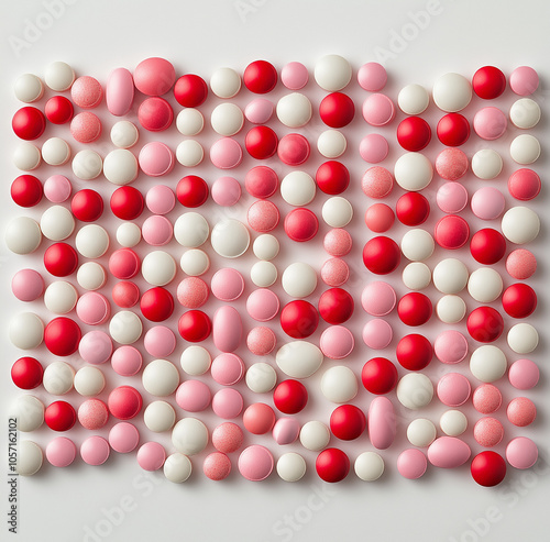 white red pill medical drug medication