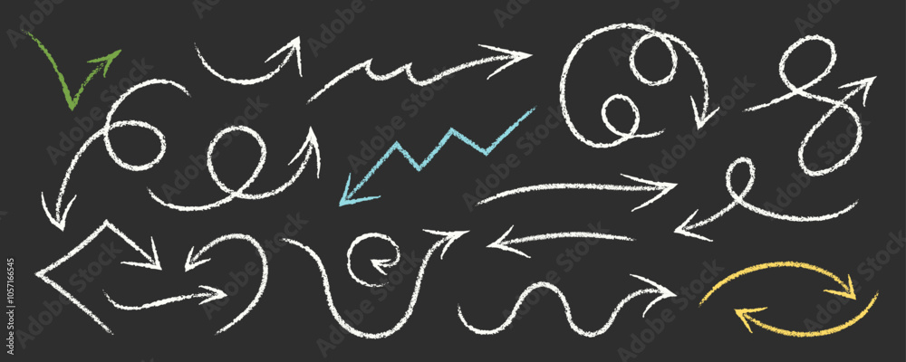 Crayon Chalk Arrows Squiggle Vector Set. Kids Scribble Pointer Shapes Collection Colorful Hand Drawn Brush Texture Spiral Swirls. Child Pencil Blackboard Elements Charcoal Doodle Curved Symbols Bundle Crayon Chalk Arrows Squiggle Vector Set. Kids Scribble Pointer Shapes Collection Colorful Hand Drawn Brush Texture Spiral Swirls. Child Pencil Blackboard Elements Charcoal Doodle Curved Symbols Bundle