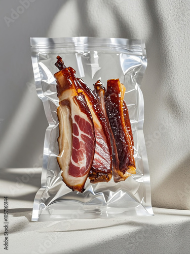 sausage on a plate