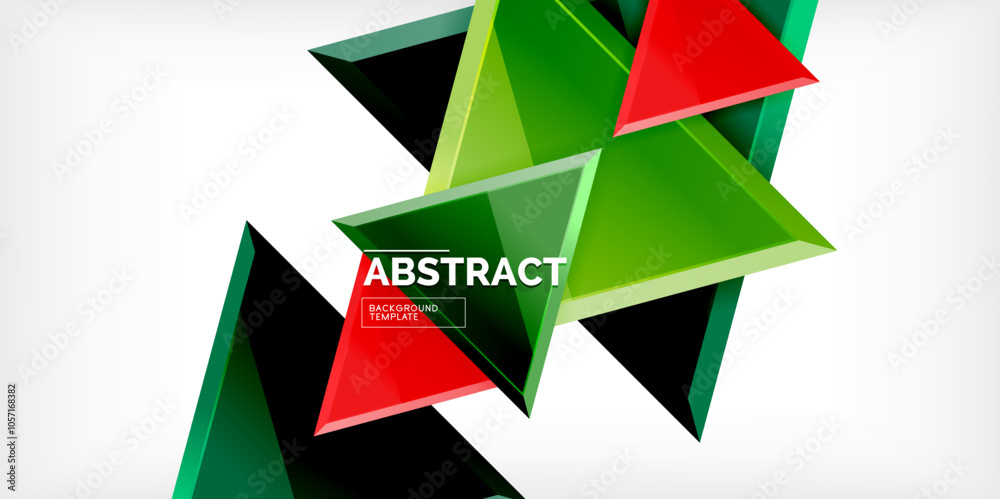 Abstract background - glossy triangles. Vector Illustration For Wallpaper, Banner, Background, Card, Book Illustration, landing page Abstract background - glossy triangles. Vector Illustration For Wallpaper, Banner, Background, Card, Book Illustration, landing page