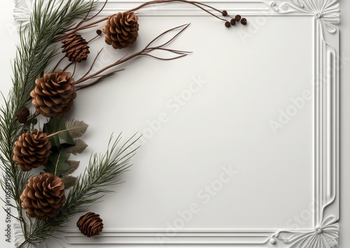 New Year gift card on retro background 15