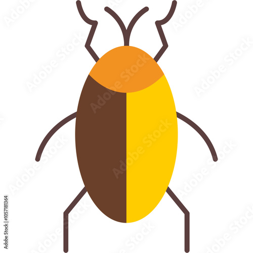 Whirligig Beetle Icon