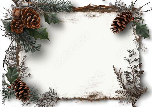 New Year gift card on retro background 16