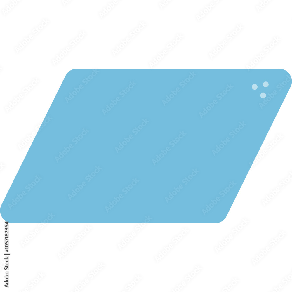 Parallelogram Icon Parallelogram Icon