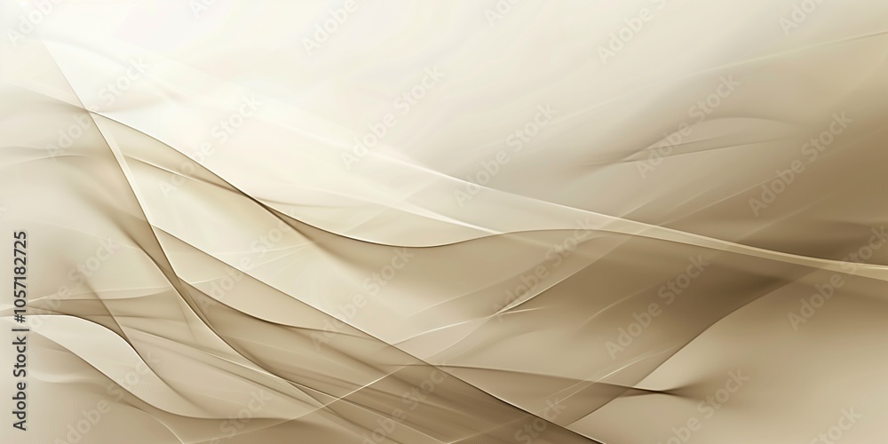 Obraz premium Abstract background with soft gradients in brown and grey tones, blurred edges, minimalistic style.