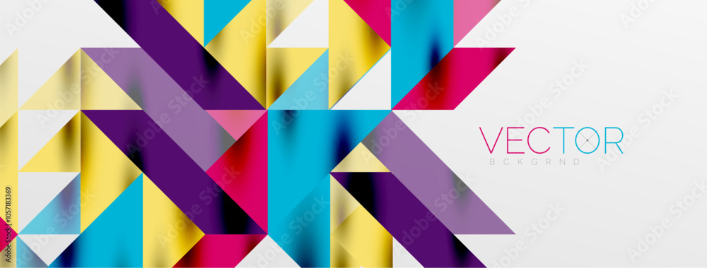 Tech minimal overlapping triangle shapes elements geometric graphic pattern Tech minimal overlapping triangle shapes elements geometric graphic pattern