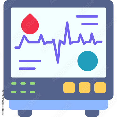 Blood Pressure Monitor Icon