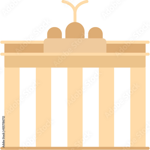 Brandenburg Gate Icon