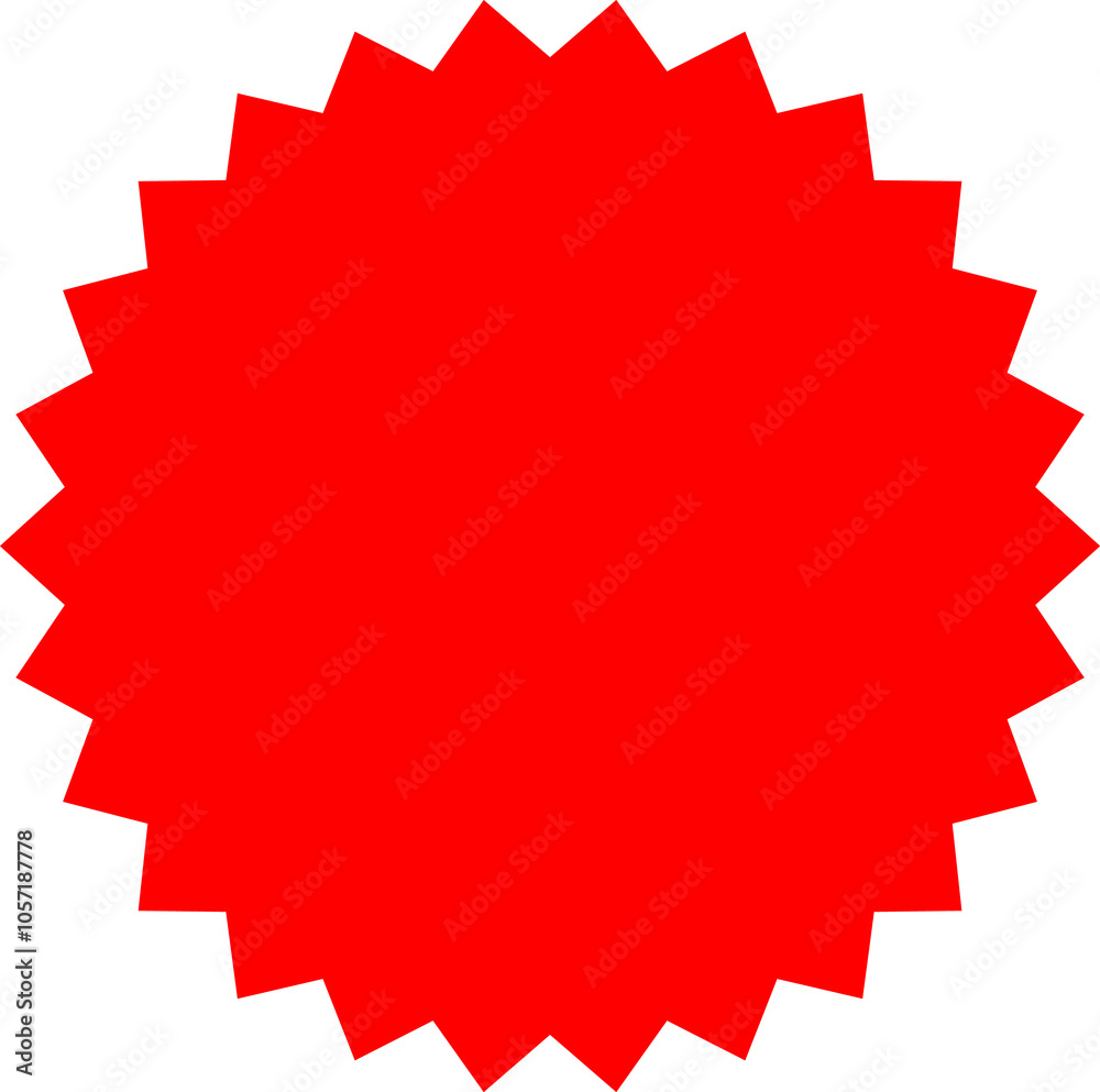 Starburst red sticker set - collection of special offer sale round and oval sunburst labels and buttons isolated on white background. Promo stickers with star edges. Vector Starburst red sticker set - collection of special offer sale round and oval sunburst labels and buttons isolated on white background. Promo stickers with star edges. Vector