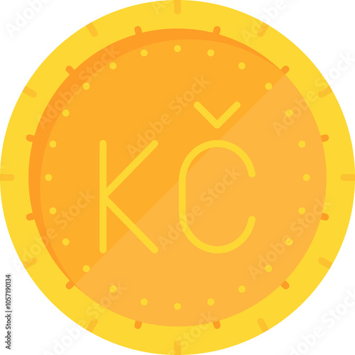Czech Koruna Icon
