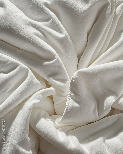 white silk fabric
