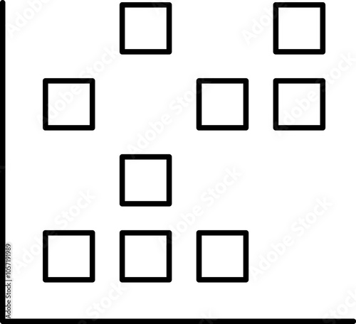 Bar graph line icons set. Graph  Line  Bar  Chart  Diagram  Report  Statistics. Business graphs and charts icons. Business infographics. Statistic data  charts