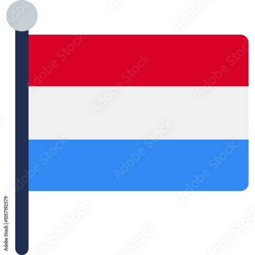 Free Download Luxembourg Flag Icon - GFXLoad