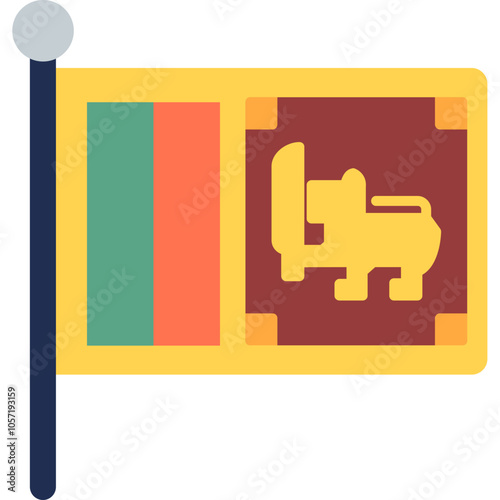 Sri Lanka Flag Icon