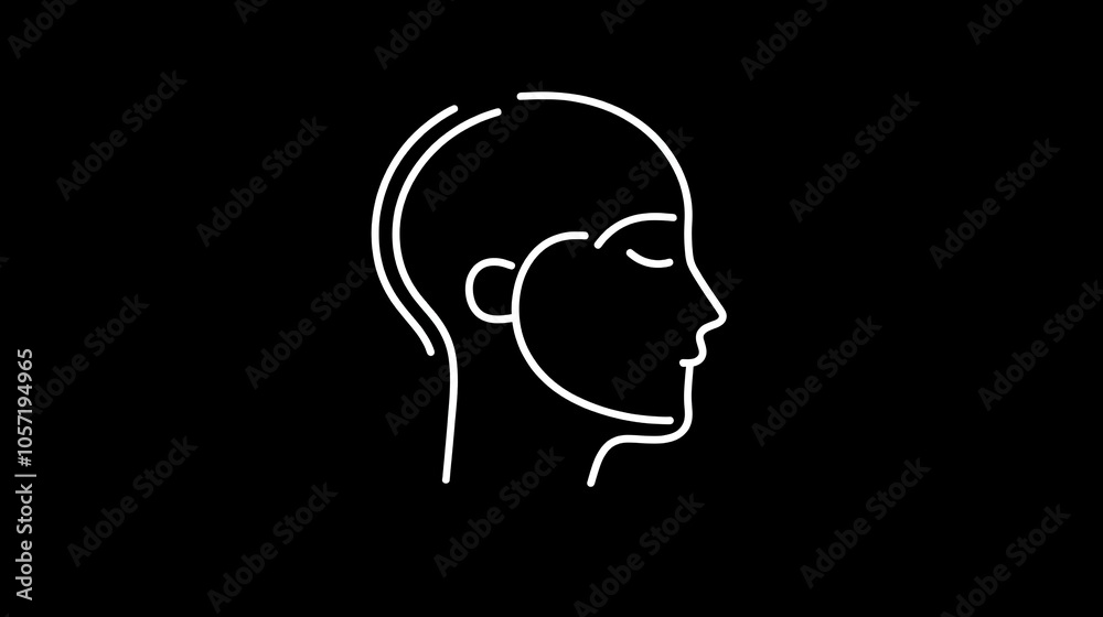 one icon Simple outline vector logo one icon Simple outline vector logo