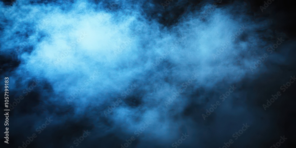 Dark blue foggy texture creating a mysterious and atmospheric backdrop, ideal for backgrounds or design projects. High-resolution photo. Dark blue foggy texture creating a mysterious and atmospheric backdrop, ideal for backgrounds or design projects. High-resolution photo.