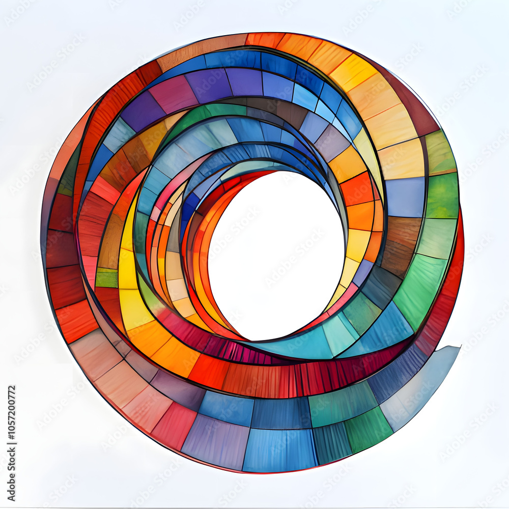 Obraz premium abstract colorful background. Generative AI